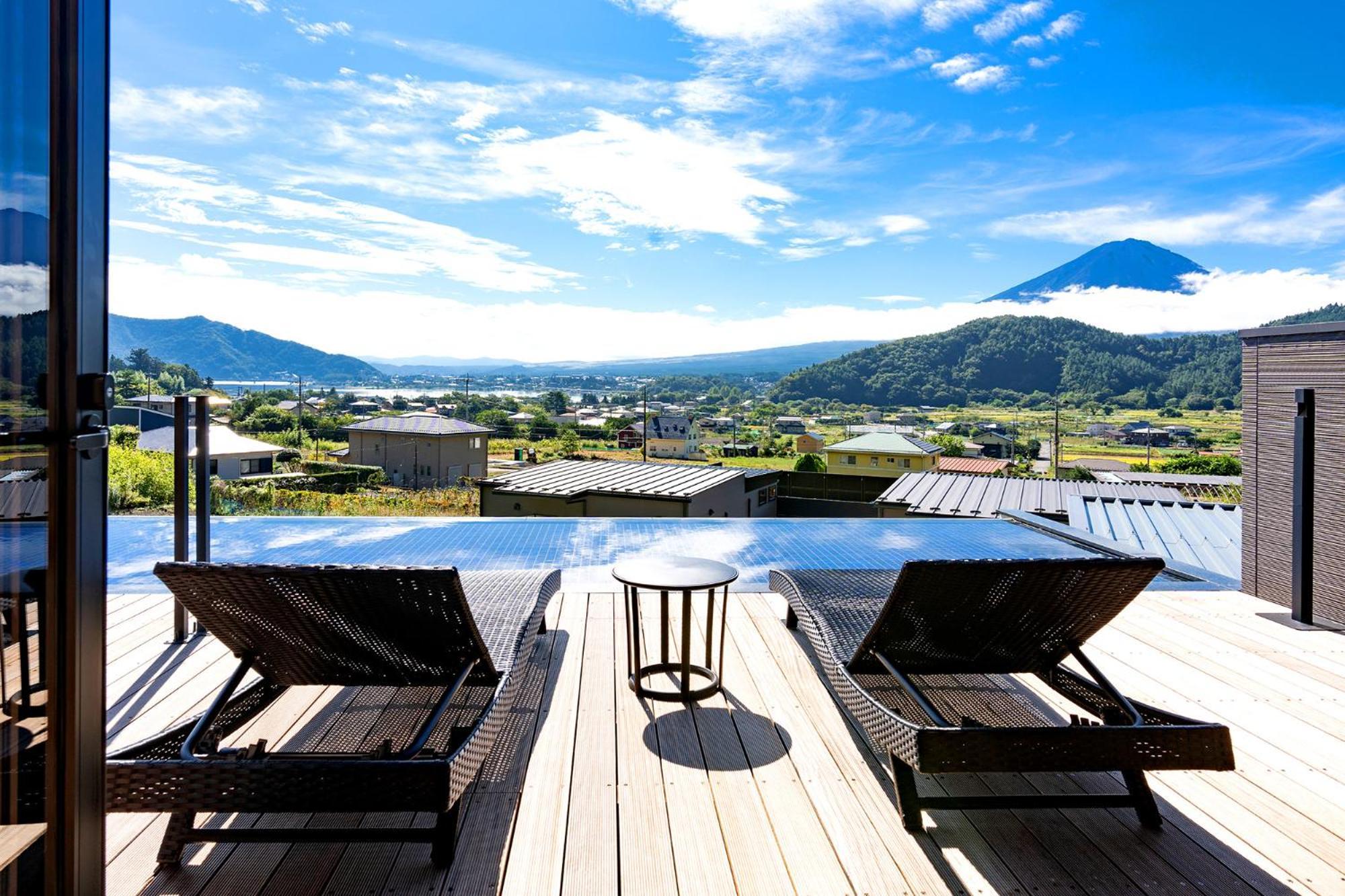 Fuji View And Spa Resort Tsumugi Kawaguchiko Fudžikawagučiko Exteriér fotografie